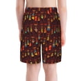 thumbnail image 3 of Cauagu Dancing African Women1 Print Swim Trunks for Men,Youth Boys Swim Shorts Compression Liner Beach Shorts Boys' Swimming Shorts 7-20 Years Bathing Suit-Small, 3 of 7