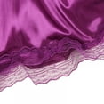 thumbnail image 6 of Fashion Women Sleeveless Nightdress Gown Cozy Lingerie Silk Lace Robe Dress Sleepwear, 6 of 8