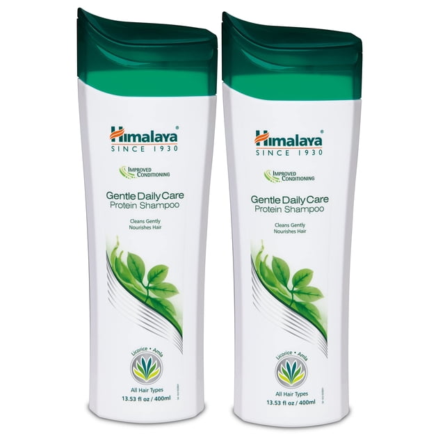 Champú Himalaya Gentle Daily Care Protein, 400 ml, paquete de 2