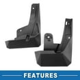 thumbnail image 4 of Unique Bargains Front & Rear Side Automotive Mud Guards Splash Compatible for Toyota Raize 2020-2021, 4 of 6
