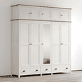 thumbnail image 3 of Topazio 10D3S Solid Wood Wardrobe, 3 of 7