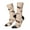2 Black-2, variant on Leopard Print Print Adult Socks for Men & Women,Calf Socks, Ankle Socks,Boots Socks,Breathable Casual Sock,Unisex Crew Socks