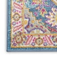 thumbnail image 6 of Nourison Passion Persian Teal Multicolor 1'10" x 2'10" Area Rug, (2x2), 6 of 9