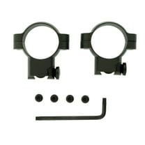Leupold Ruger M77 Ring Mounts 30mm High Matte Black