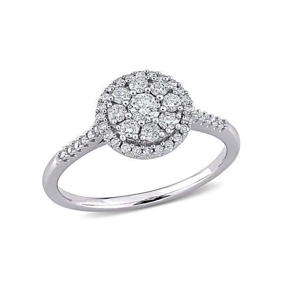 Everly Women's Diamond 10K White Gold Engagement Ring