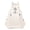 White, variant on Women’s Stylish Leather Backpack Purse – Lightweight Travel Backpack with Multiple Pockets, Lychee Grain PU Leather