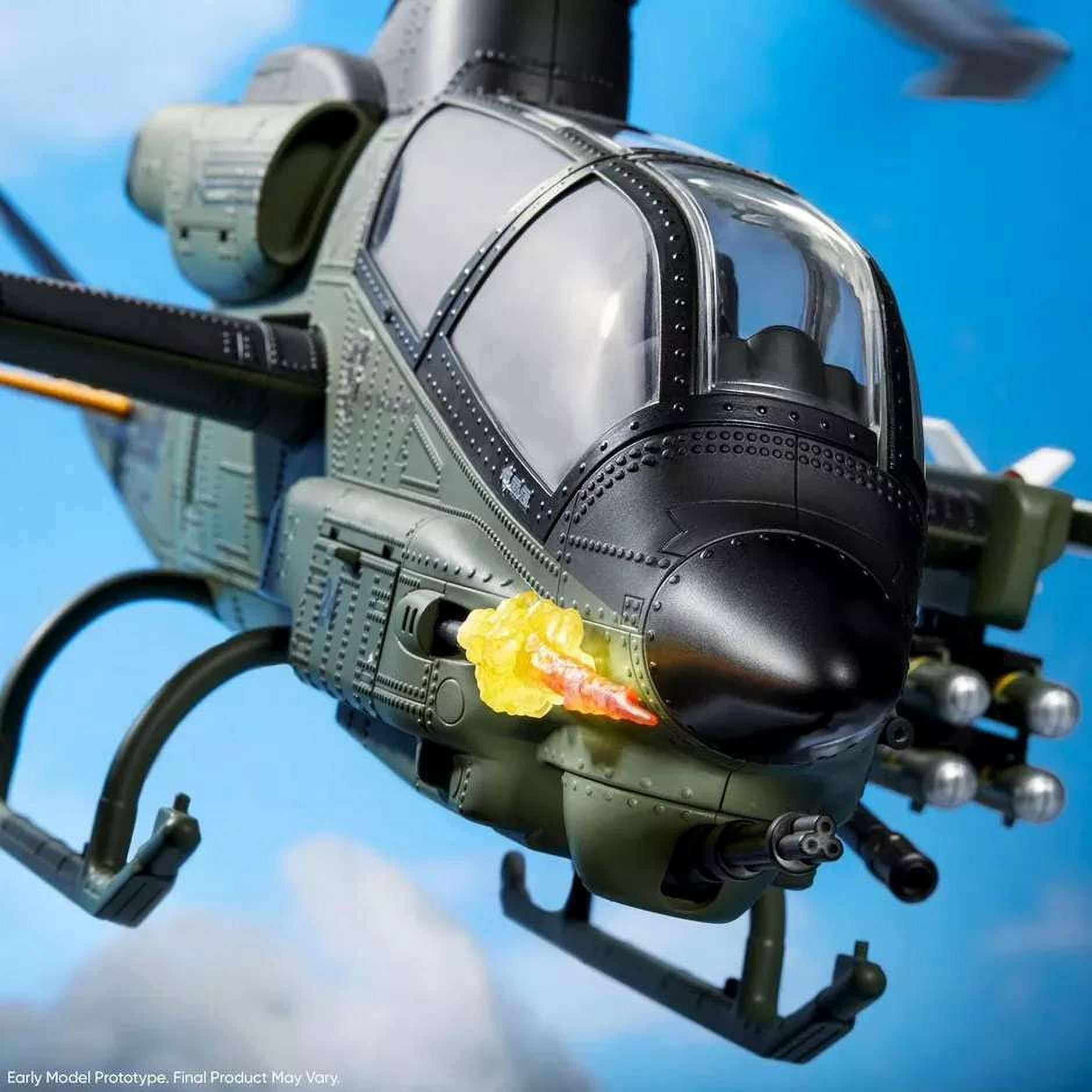 GI Joe Classified Series Assault Copter Dragonfly (XH-1) Action