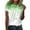 White, variant on Womens Athletic Tops Dark Tee Shirt Long Sleeve Tee for Women Shirts Long Sleeve Summer Tops for Women Short Summer T Shirts Compression Sports T Shirt Woman Large Green L