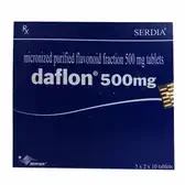 Daflon 500 mg Tablet 10 Tablets (Pack OF 2)