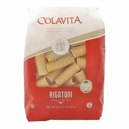 Colavita Pasta Rigatoni, 1 lb - Case of 20