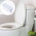 thumbnail image 3 of Monstrate Tapa de inodoro de fácil instalación, parachoques de goma, ajuste Universal, accesorio Universal duradero para asiento de inodoro, 4 Juegos de accesorios de baño, 3 of 6