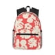 thumbnail image 1 of Disketp Beige Flowers Mochila Ligera Clásica con Múltiples Bolsillos, Mochila Casual para Hombre y Mujer, Ideal para Escuela, Trabajo y Viajes, 1 of 6