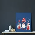 thumbnail image 5 of Sikiie Three Gnome Independence Day Print Canvas Decorative Hanging Painting, Anti-shrinkage Hanging Frame, Suitable for Home, Office Wall Decorations, 5 of 6