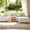 Beige-104"-Right, variant on 94" Sectional Sofa with Lounge, L-Shape Living Room Cloud Modular Convertible Sleeper Sofa, Corduroy Couch Deep Seat Sleeper Set,Bedroom Reversible Sofa W/Pillows,Black,Right