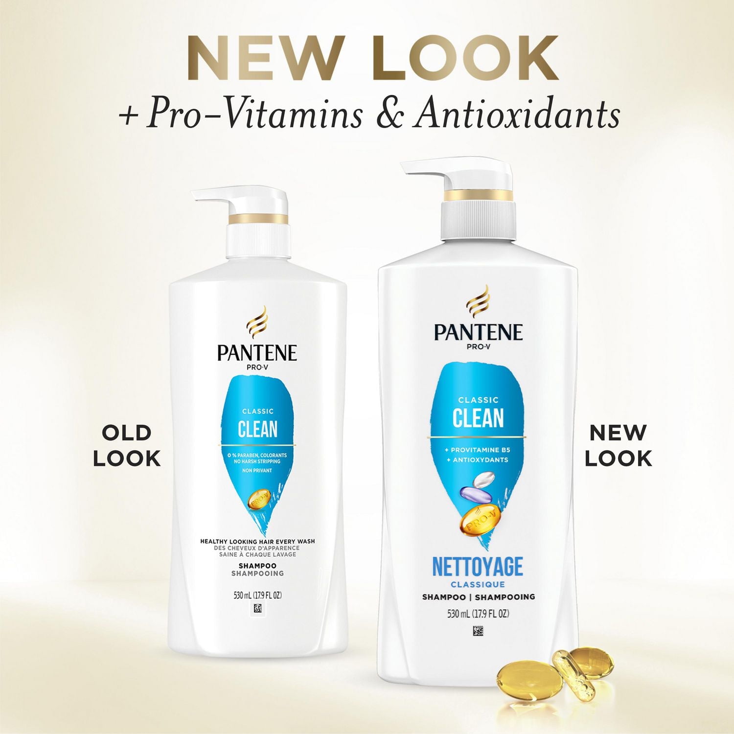 Pantene Classic Clean 72 HR NOURISHMENT Shampoo, 530ML