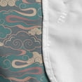thumbnail image 4 of Clouds Microwave Oven Cover, Fantasy World Dreamy with Dragon Tails, Water Resistant Organizer with Pockets for Kitchen, 36" x 12", Blue Grey Multicolor, by Ambesonne, 4 of 4