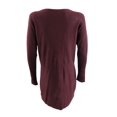 thumbnail image 2 of INC International Concepts Women's Petite Sweater Tunic (PS, Port), 2 of 2