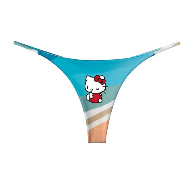 Ropa interior Sexy de Anime de Hello Kitty Sanrio, Tanga de estilo Harajuku, ropa interior de tentación delgada, regalo de cumpleaños Kawaii, chica caliente, imprescindible