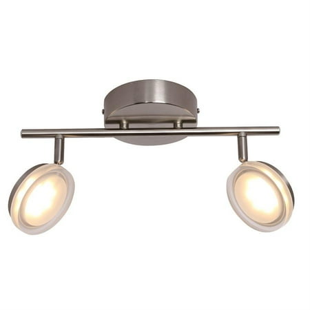 

Xtricity - 2 Heads Ceiling Light with Integrated LED 14.56 Width From Anita Collection Nickel