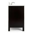 thumbnail image 6 of Ariel Cambridge 37 In. Left Offset Oval Sink Vanity With White Quartz Countertop In Espresso, 6 of 10