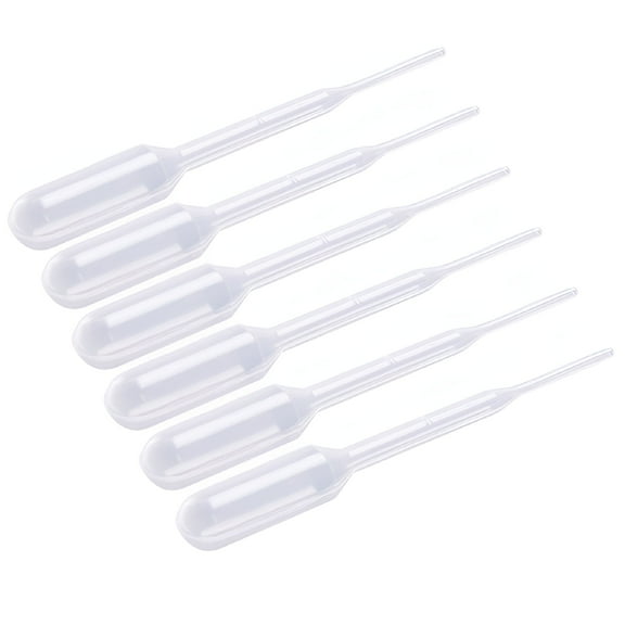 ACDANC 200pcs 0.2 ml Capacity Disposable Graduated Transfer Pipettes Dropper Polyethylene