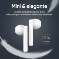 thumbnail image 3 of Audífono Inalámbricos Bluetooth Laptop Ligeros Micrófono Cel Color Blanco, 3 of 4