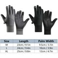 thumbnail image 2 of Deago Winter Gloves Touch Screen Water Resistant Windproof Thermal Ski Snow Gloves for Running Cycling Driving Hiking for Men Women, 2 of 9