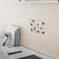 thumbnail image 5 of Yayeee Toggle Light Switch Wall Plate 2-Gang 4.56"x4.48" Decorative Outlet Cover, Cute Santa Hats Pattern, 5 of 7