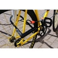 thumbnail image 5 of Bike U-Lock Standard with Braided Steel Cable, Heavy Duty Anti-Theft Bicycle U Lock, 12mm Shackle and 10mm x4ft Length Security Cable with Mounting Bracket and Keys, 5 of 5