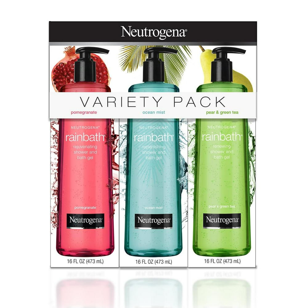 Neutrogena Rainbath Shower And Bath Gel Variety Pack, 3 pk. Walmart