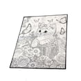 thumbnail image 6 of AMARHH DIY Doodle Coloring Blanket with 24 Coloring Pens, Soft Velvet Washable Custom Art Throw Blanket, Creative Craft Home Decor Holiday Gift for Adults, 6 of 7
