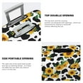 thumbnail image 5 of Daiia Cute Cow Print Sunflower A Luggage Cover, Thickened Washable Travel Luggage Covers, Elastic Unique Baggage Covers for 18-20 inch Luggage-Small, 5 of 9