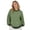 Green, variant on Sweater for Women Stripe Open Back Contrast Color Loose Long Sleeve Tops Fall Winter Knit Blouse Daily Wear