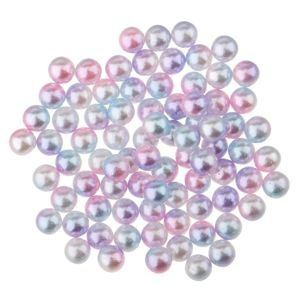 500 cuentas sueltas de plástico de imitación de perlas para hacer collares y pulseras. 1