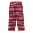 thumbnail image 5 of Infant & Newborn Outerstuff  Crimson Indiana Hoosiers Ugly Sweater Pajama Set, 5 of 5