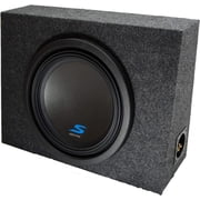 Universal Standard Cab Truck Alpine W12D4 Single 12" Loaded Sub Box Enclosure