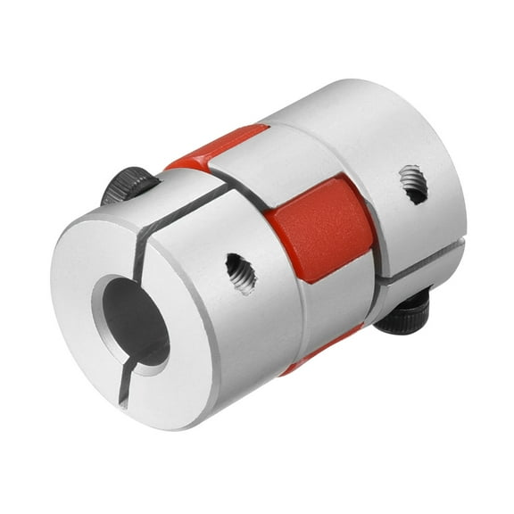 Shaft Coupling 8mm to 10mm Bore L30xD20 Flexible Coupler Joint for Servo Motor