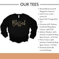 thumbnail image 4 of Love in Faith | Blessed Leopard Long Sleeve | Christian T-Shirts for Women | Black | 3XL, 4 of 8