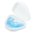 thumbnail image 1 of EeaseMX Protector bucal deportivo para adultos, protector bucal, protector bucal para ortodoncia, boxeo, artes marciales mixtas (MMA), karate, fútbol, hockey y rugby - Nivel 1 (azul), 1 of 8