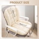 thumbnail image 2 of Cojín para silla de escritorio de 35 x 18, cojín de asiento suave con funda extraíble, cojín para silla de oficina con lazos, cojín de asiento de felpa con soporte para la espalda, cojín para mecedora, 2 of 7