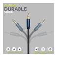 thumbnail image 2 of Cable de Extensión de Audio Knox Gear 3.5mm Trenzado de Nylon 1.8 m, 2 of 5