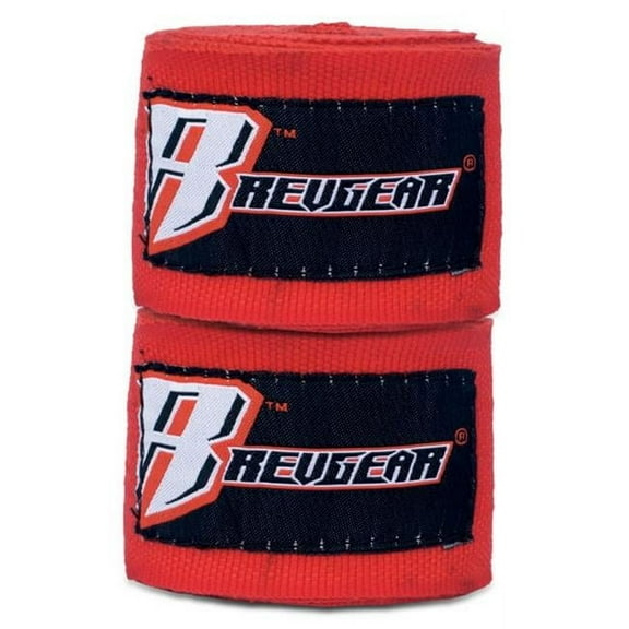 Revgear 2" x 180" Elastic Handwraps - Red