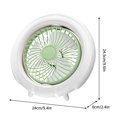thumbnail image 3 of Antqov Night Light Multi-function Circulation Fan Intelligent Hanging Stand Automatic Oscillating Head Fan, Home Accessories, 3 of 3
