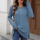 thumbnail image 3 of Ailaofu Long Sleeve Shirts for Women Fall Tunic Tops 2025 Ladies Tops and Blouses Casual Outfits, 3 of 6