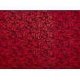 thumbnail image 2 of Zelouf Blue Moon Flocked Scuba  , Sewing, DIY, Crafts Fabric by the Yard, Red/black, 20 Yard, 2 of 2