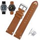 thumbnail image 2 of Correa de reloj de cuero de imitación de 18 mm, 20 mm y 22 mm para Omega Hippocampus 300/150/600 Speedmaster para hombre, adecuada para correa de reloj Seiko Hamilton, 2 of 5