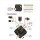 thumbnail image 2 of Controlador de Vuelo F411 2-6S AIO BMI 270 BLHELI S 45A ESC OSD Barómetro Sensor de Corriente para RC Mark4 5 Pulgadas FPV Drone, 2 of 5