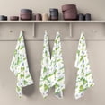 thumbnail image 5 of Kitchen Towels Funny Frogs & Lilies Pattern Cleaning Towel Absorbent Hand Towels Tea Towels for Home Restaurant Dish Clean 28" x 18", 6PCS, 5 of 7
