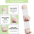 thumbnail image 6 of Scheam Pink Bird Water Dispenser,1 Pack Automatic Water Feeder for Cage,Clear Plastic Parrot Water Drinker with Spring Valve,for Budgie Finch Lovebirds Canary Cockatiel (7.4 fl oz), 6 of 7