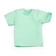 thumbnail image 2 of 1/6 figura masculina ropa de muñeca ropa para parejas camiseta, trajes de parejas en miniatura de manga corta para figuras de acción de 12 pulgadas Verde claro, 2 of 8